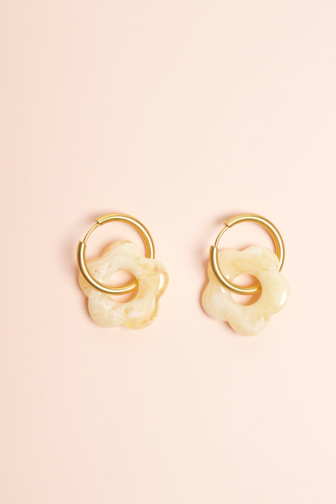 The Radiant Daisy Hoops