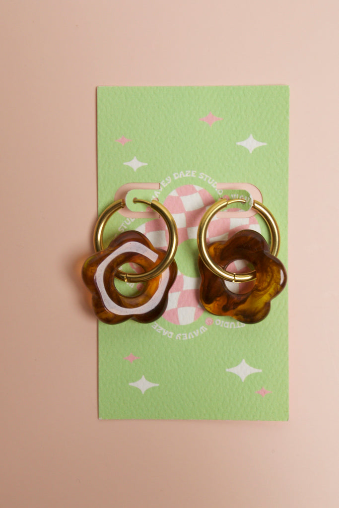 The Radiant Daisy Hoops